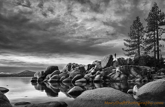 Contemplating Sand Harbor