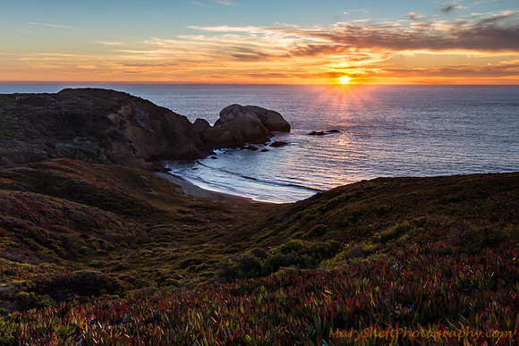 Marin Headlands Fall Sunset