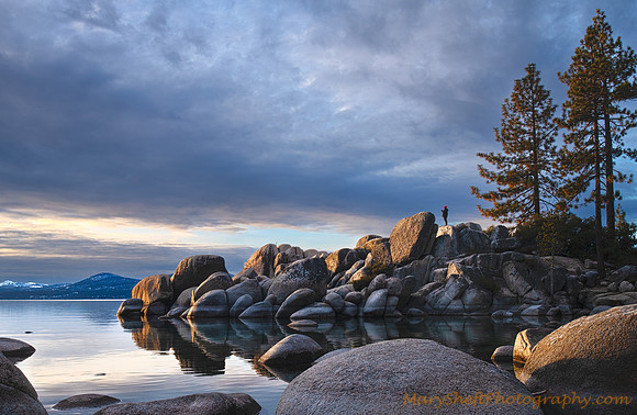 Contemplating Sand Harbor